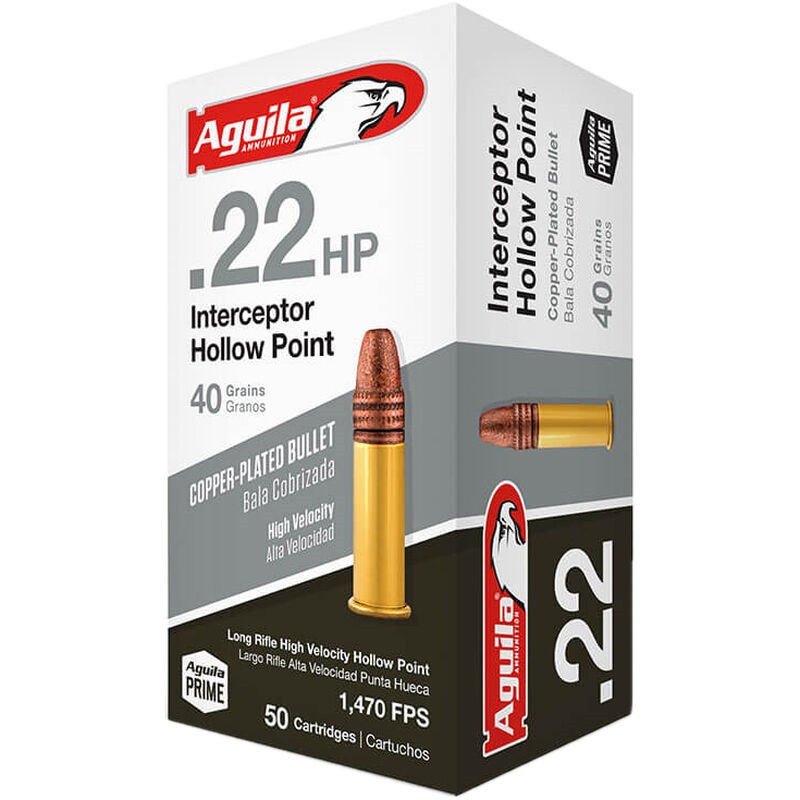 AGUILA 22LR INTCP HP 40GR 50 - Smith Savings Week